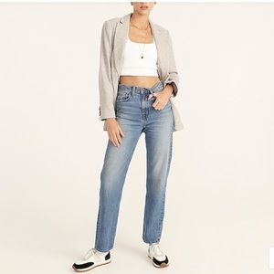 J. Crew Point Sur vista straight jean in Medium Vintage wash Sz 32 14 NWT